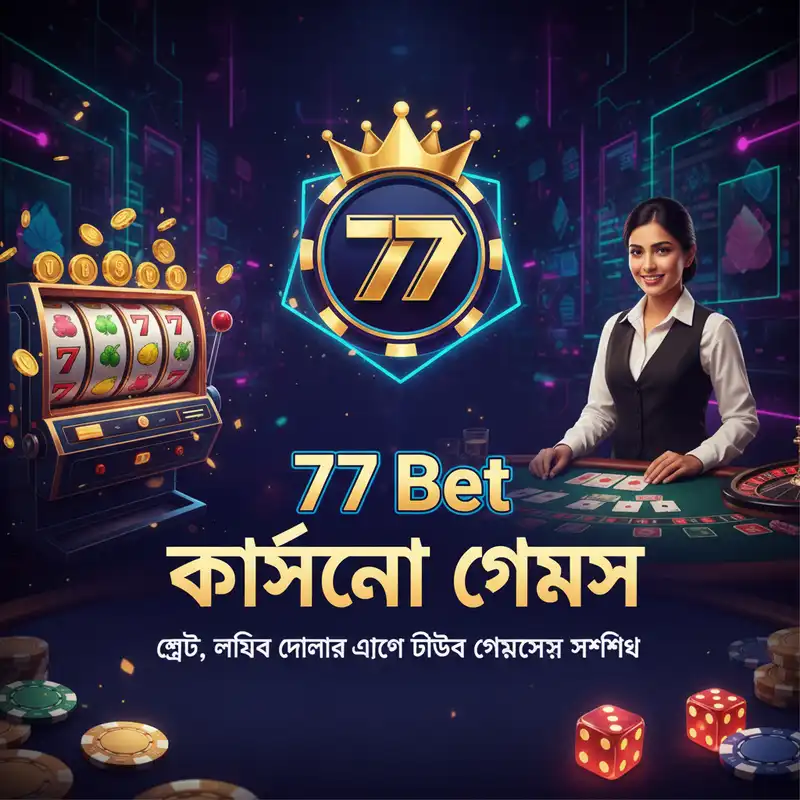 77 Bet ক্যাসিনো গেমস - স্লট এবং লাইভ ডিলার